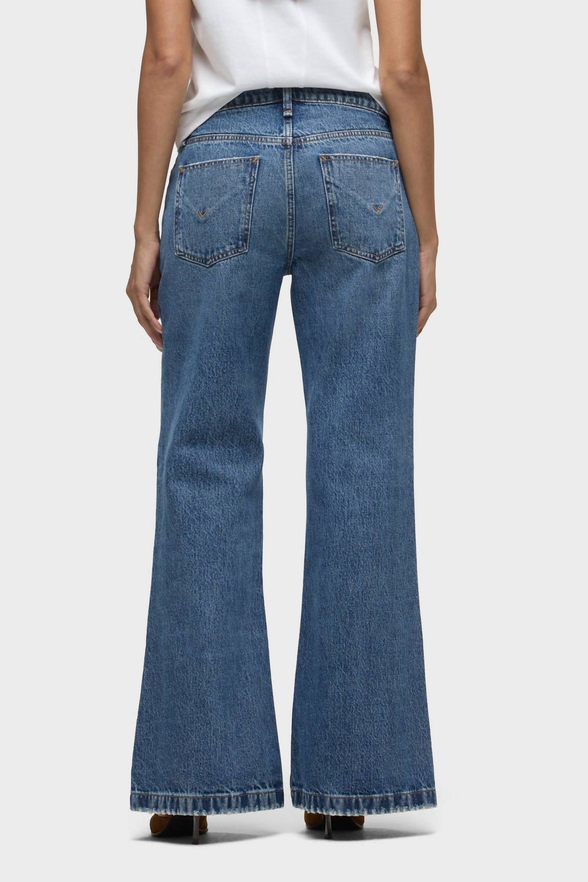 Hudson - Rylee Low Rise Flare Jeans