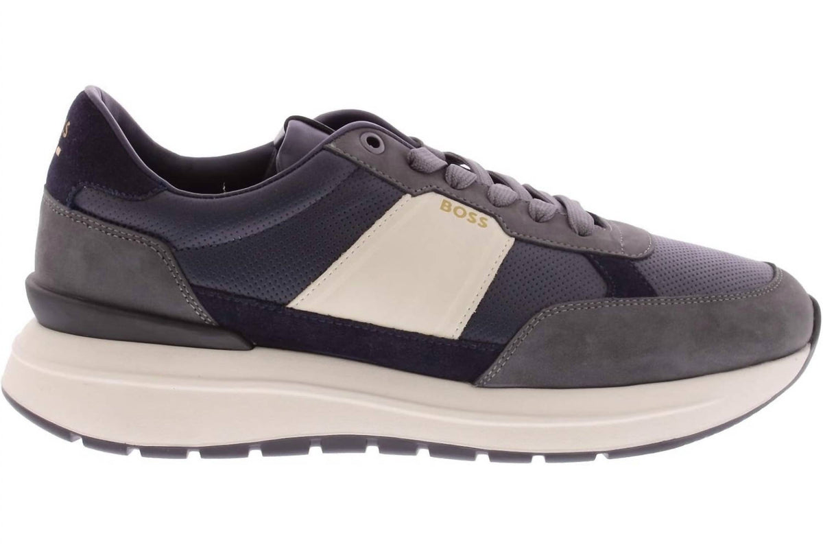 Hugo Boss - Men's Jace Running Leather Sneakers