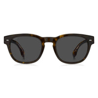 Hugo Boss - Men's Haircalf Sunglasses - accessories - brown - men