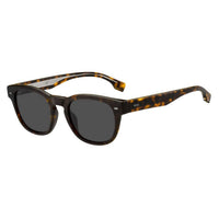 Hugo Boss - Men's Haircalf Sunglasses - accessories - brown - men
