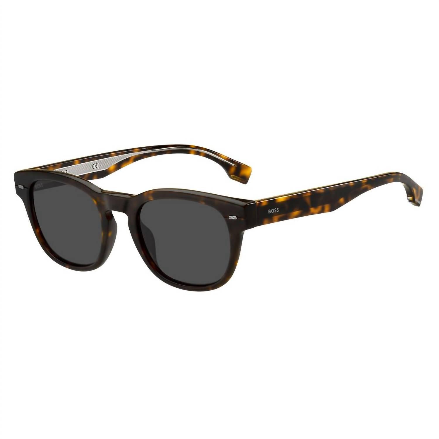 Hugo Boss - Men's Haircalf Sunglasses - accessories - brown - men