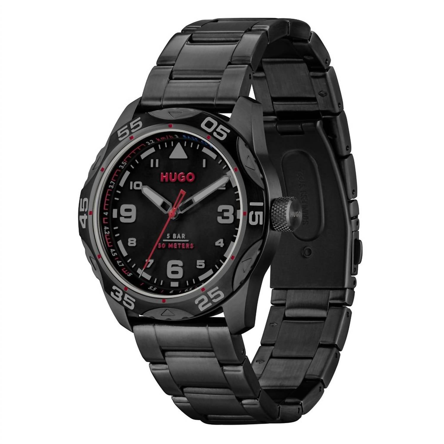 Hugo Boss - Men's Stainless Steel Watch - accessories - black - men