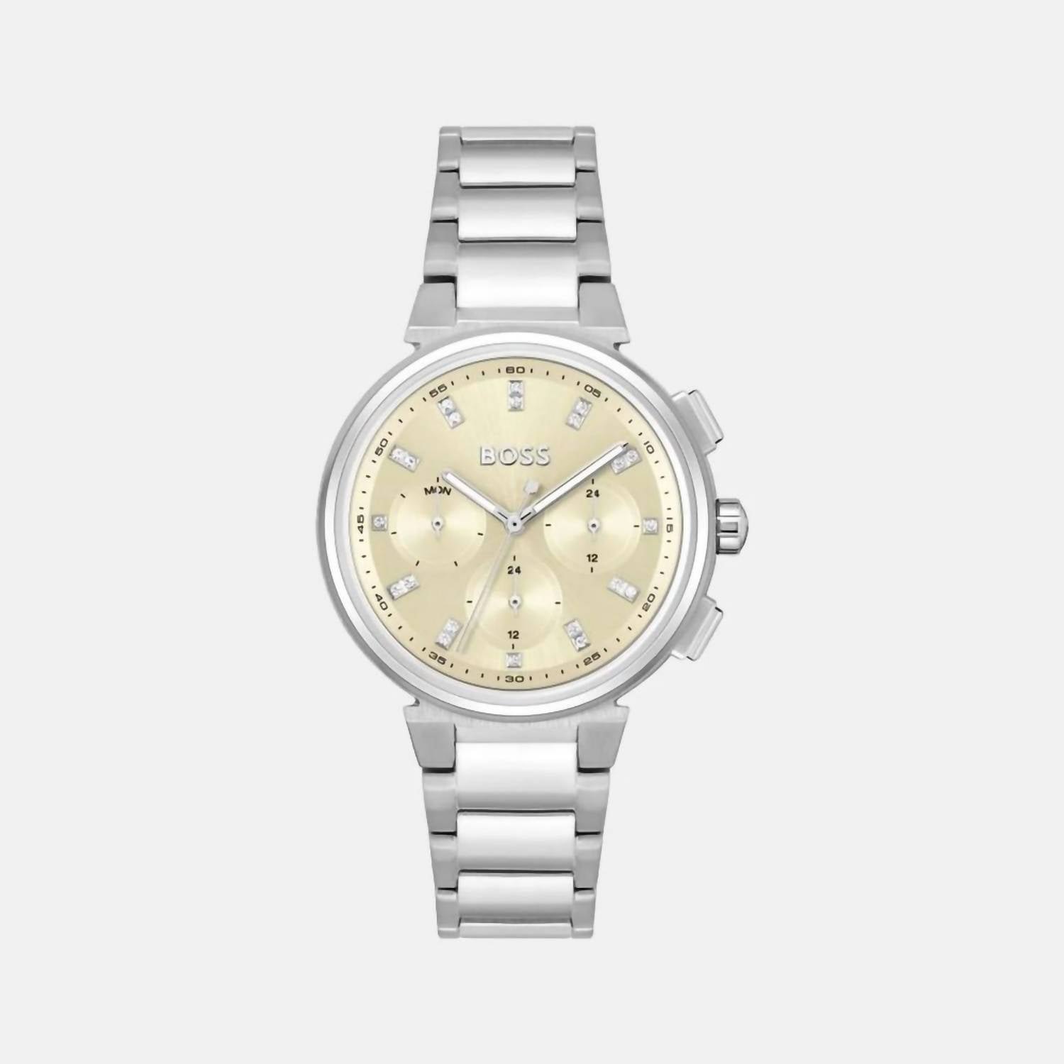 Hugo Boss - Women's Silver Stainless Steel Watch - accessories - jewelry - silver