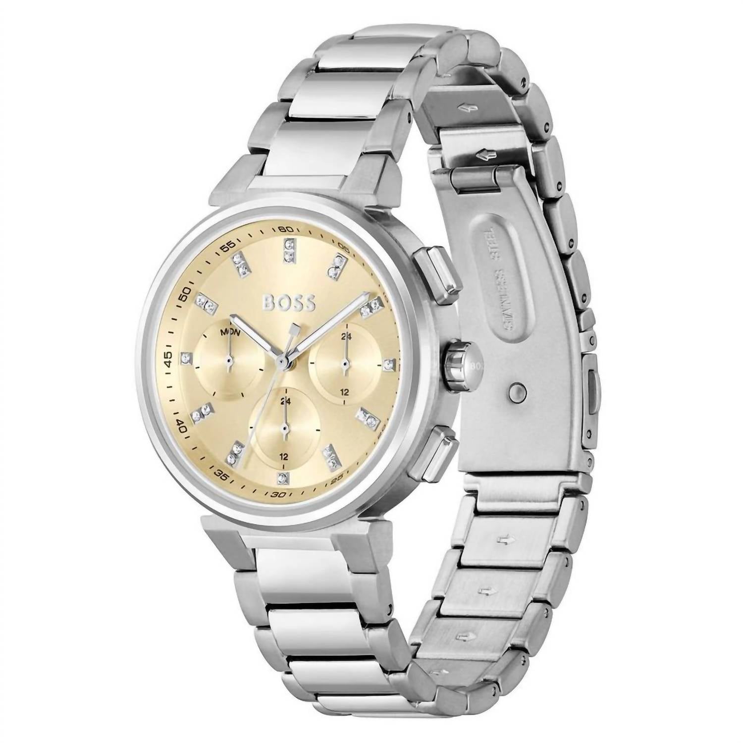 Hugo Boss - Women's Silver Stainless Steel Watch - accessories - jewelry - silver