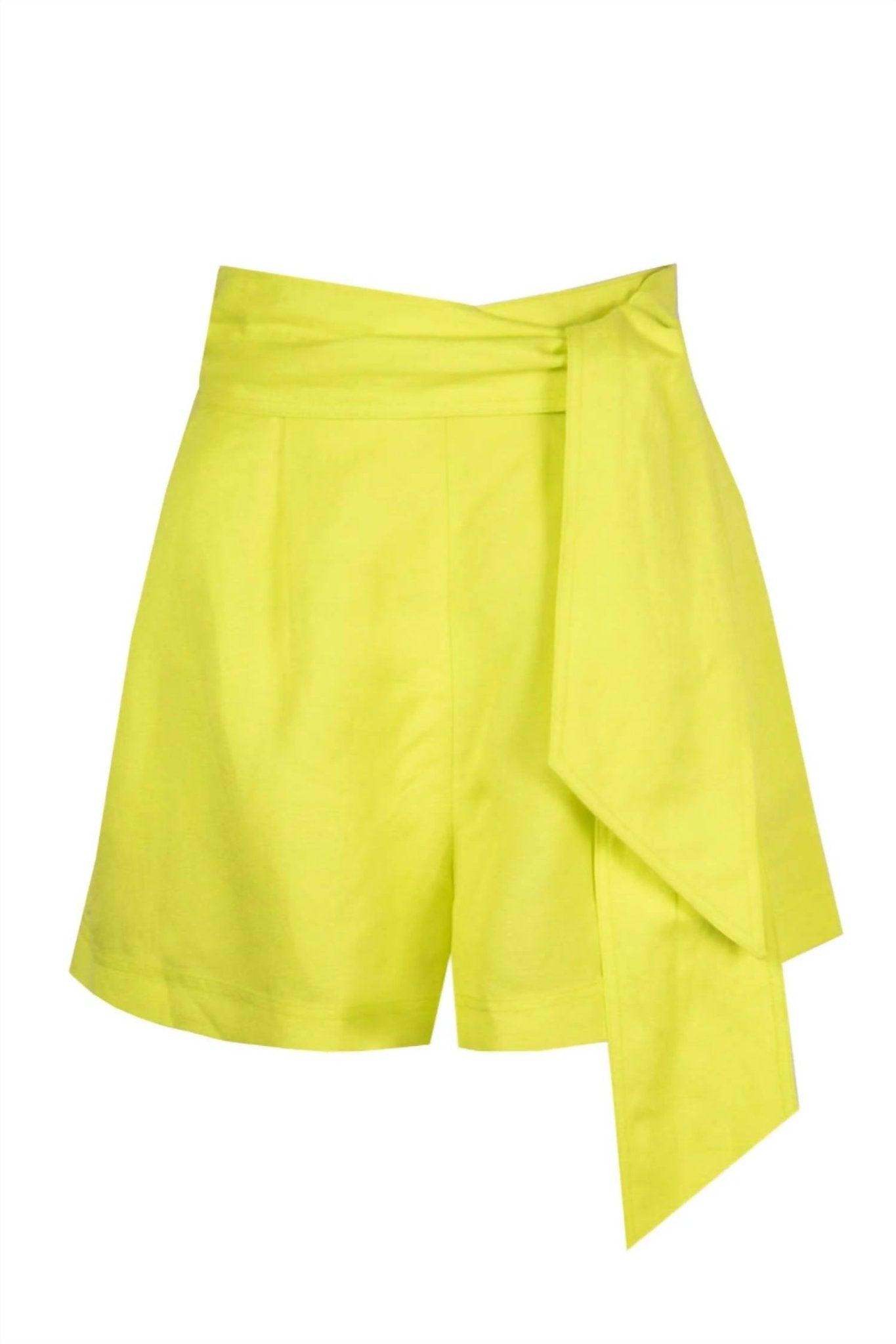 Hunter Bell - ASHTON SHORTS - clothing - green - high - waist