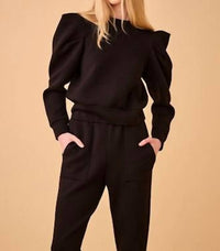 Hunter Bell - TEDDY SWEATSHIRT - black - clothing - hoodies