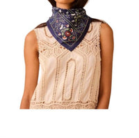 Hunter Bell - TWILL SCARF - accessories - blue - scarves