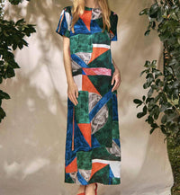 Hunter Bell - VALERIE DRESS - blue - clothing - dresses