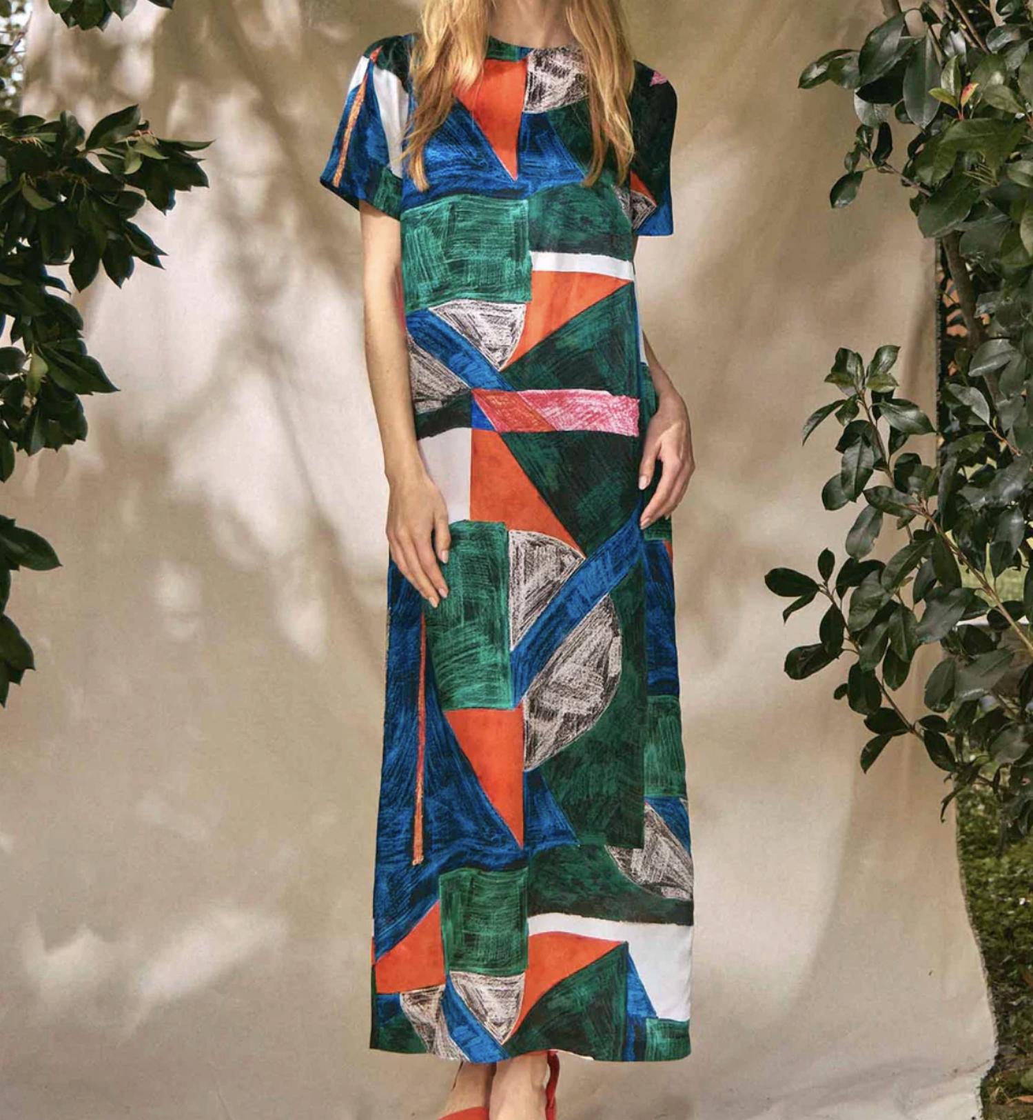 Hunter Bell - VALERIE DRESS - blue - clothing - dresses