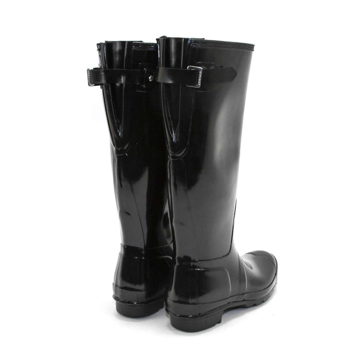 Hunter - Women's Original Tall Back Adjustable Gloss Rain Boots