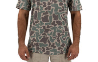 Hurricane Marsh - Marsh Green Camo Migrator Performance Tee