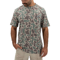 Hurricane Marsh - Marsh Green Camo Migrator Performance Tee