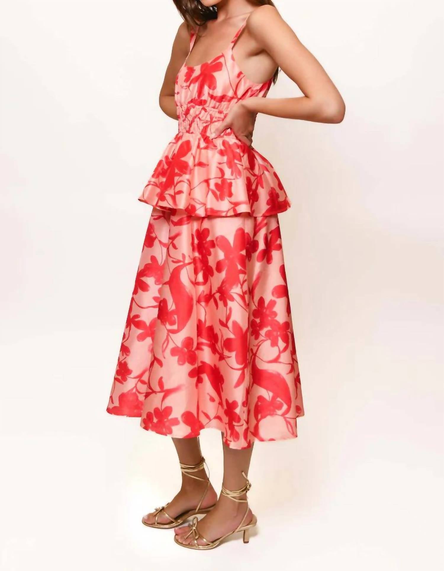 Hutch - Desirae Midi Dress - clothing - dresses - floral