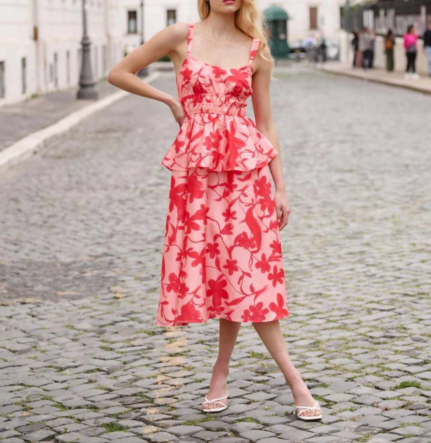 Hutch - Desirae Midi Dress - clothing - dresses - floral