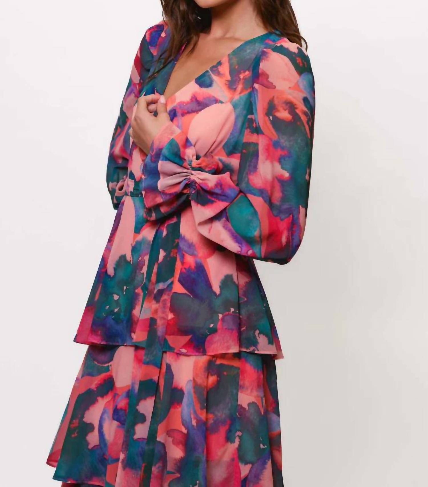 Hutch - Julia Wrap Dress - clothing - dresses - floral
