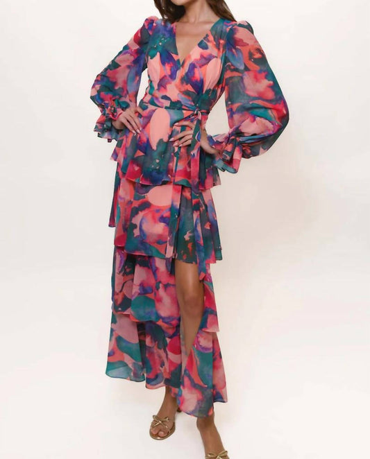 Hutch - Julia Wrap Dress - clothing - dresses - floral