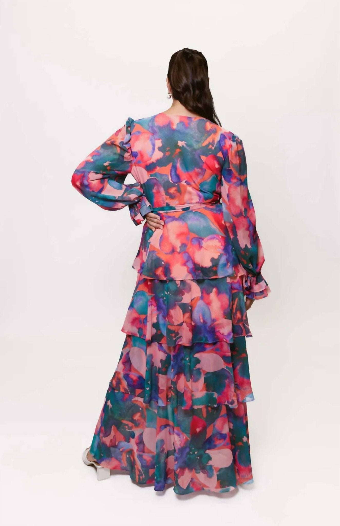 Hutch - Julia Wrap Dress - clothing - dresses - floral