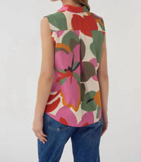 Hutch - Kilo Sleeveless Button Front Top