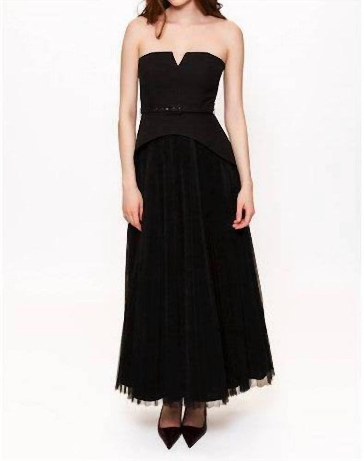 Hutch - Lilibet Strapless Maxi Dress