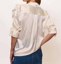 Hutch - Off White Blouse - blouses - clothing - polyester