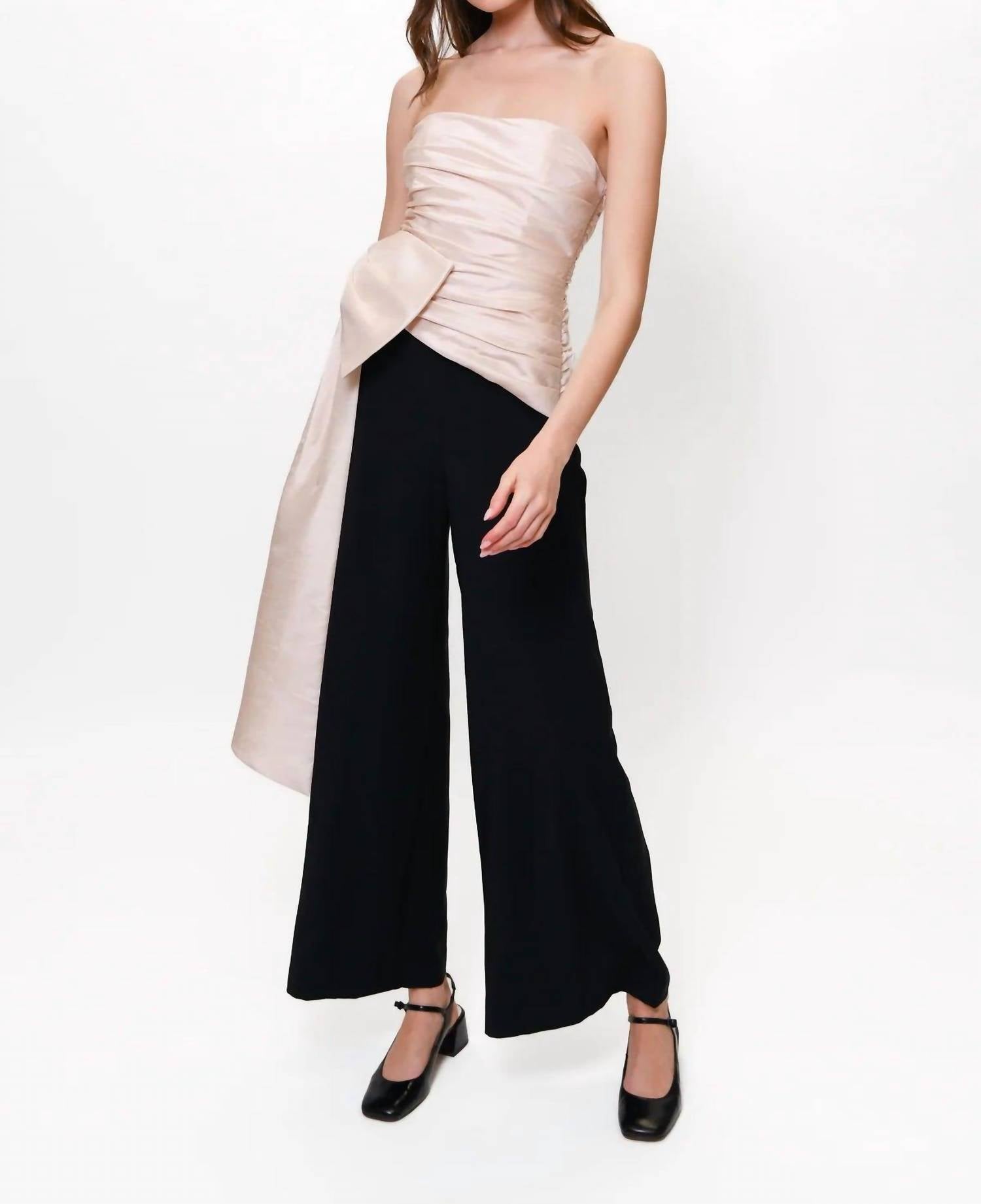 Hutch - Pop Mylie Jumpsuit - black - clothing - jumpsuits