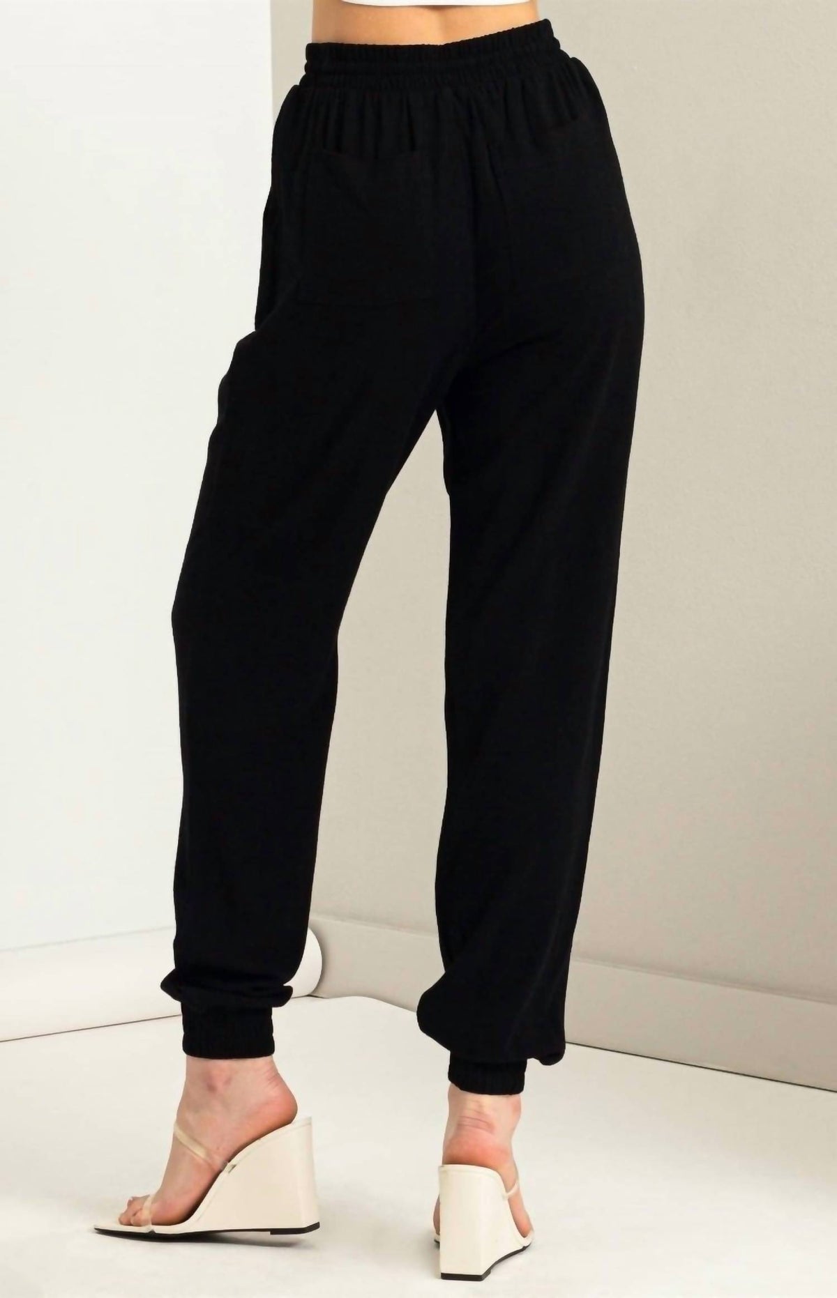 Hyfve - Anytime Linen Drawstring Jogger Pants