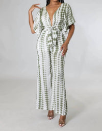 Hyfve - Blurred Lines Tie Dye Jumpsuit