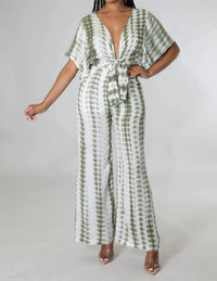 Hyfve - Blurred Lines Tie Dye Jumpsuit