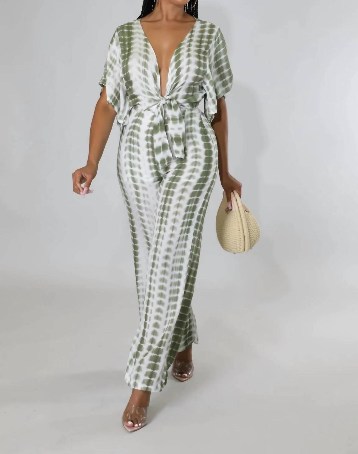 Hyfve - Blurred Lines Tie Dye Jumpsuit