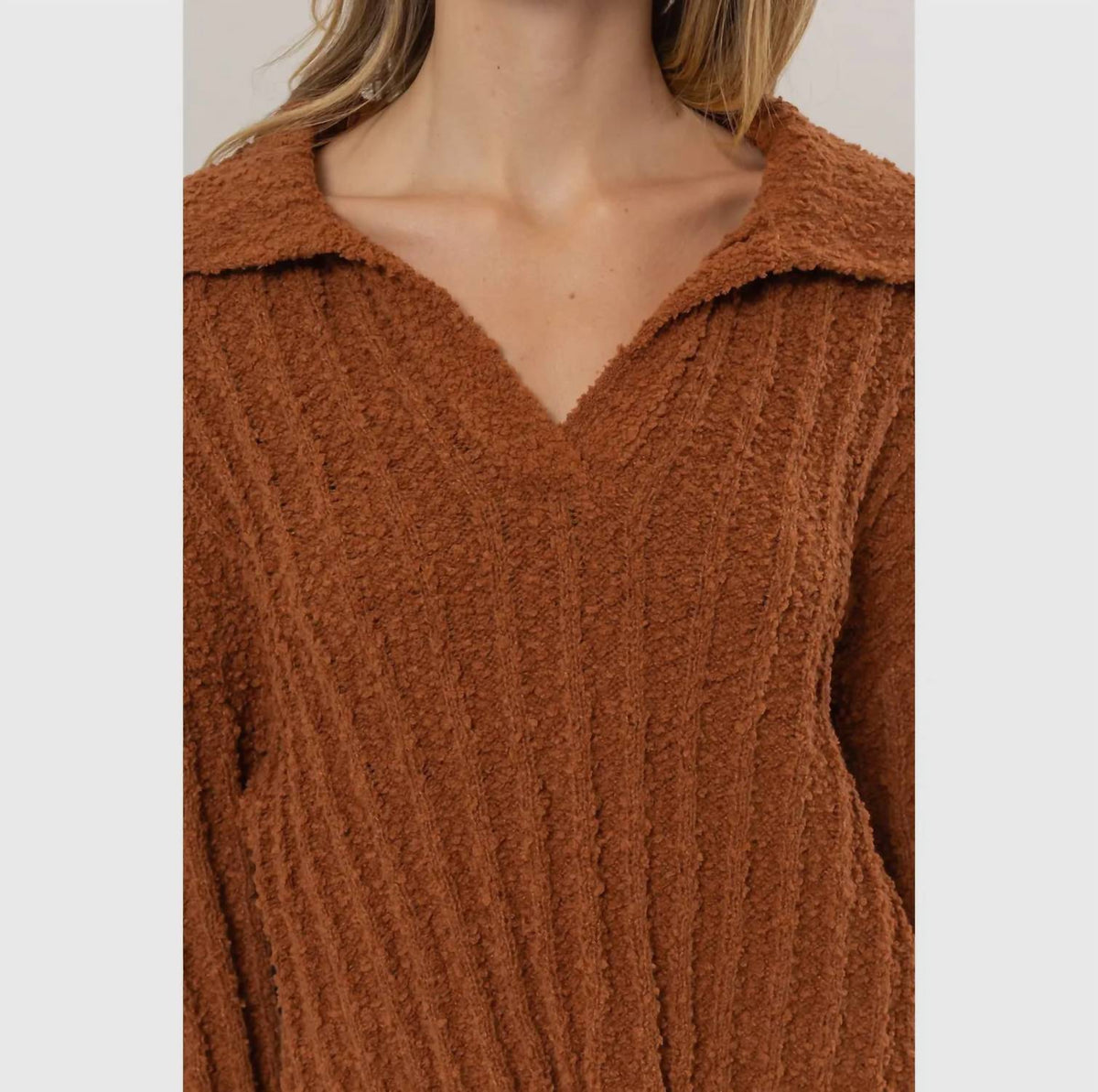 Hyfve - Carly Collared Sweater
