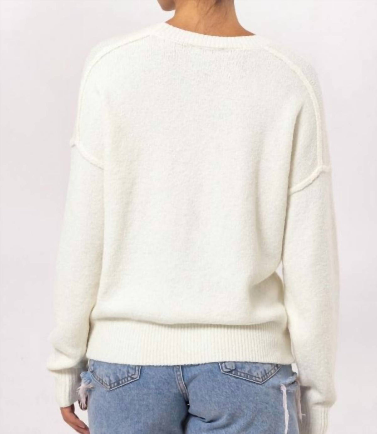 Hyfve - EXPOSED SEAMS SWEATER