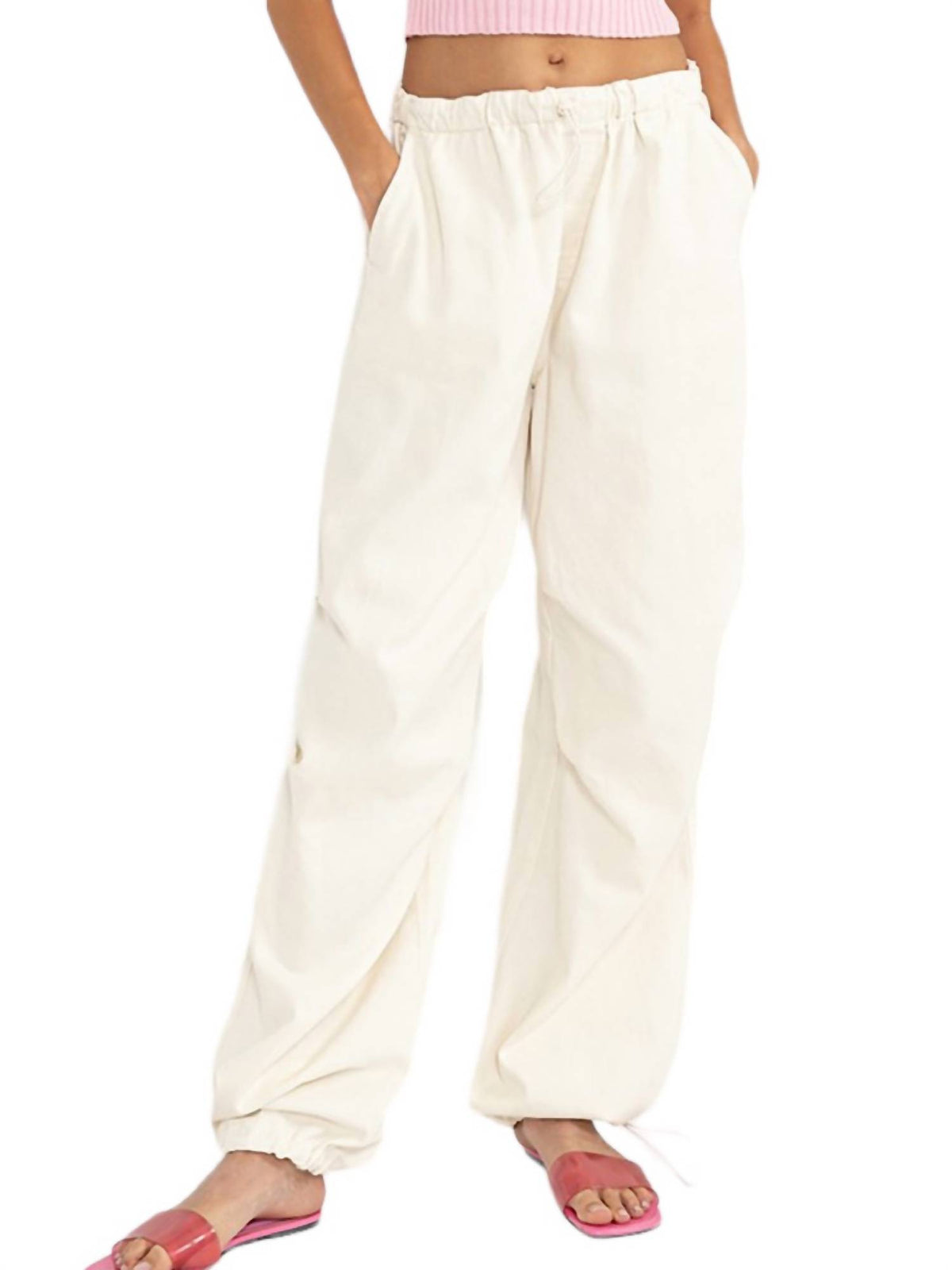 Hyfve - Mid Rise Parachute Pants