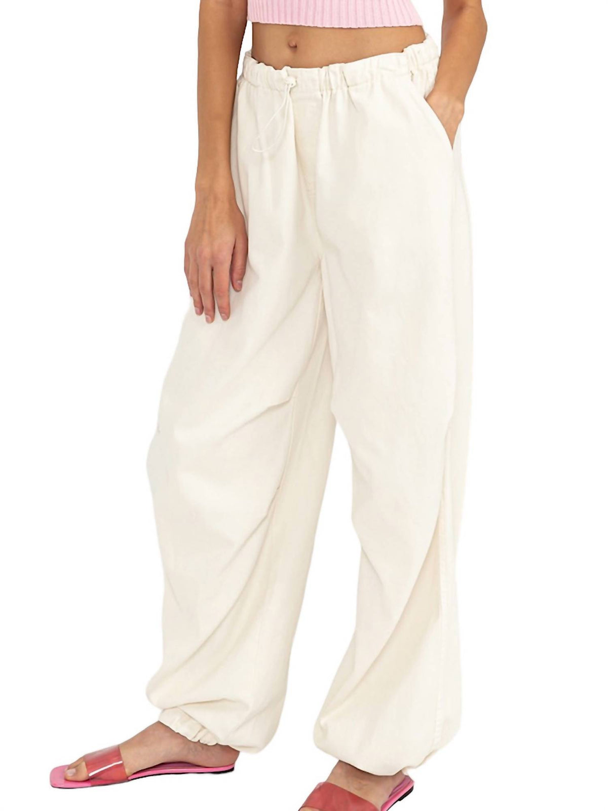 Hyfve - Mid Rise Parachute Pants