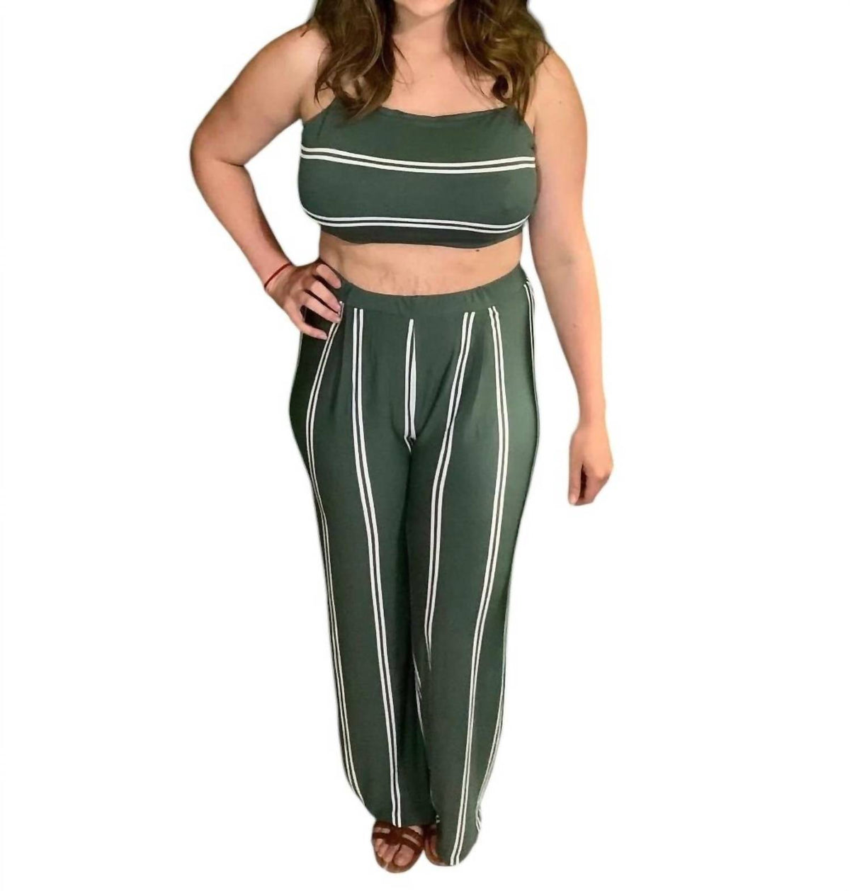 Hyfve - Pinstripe Pants Set