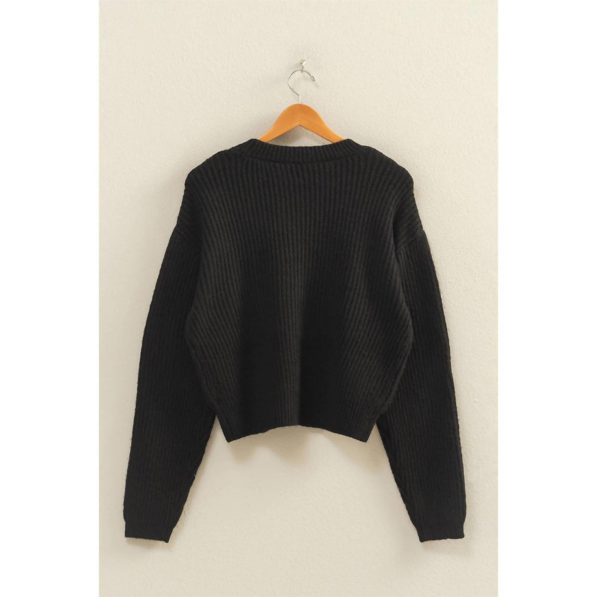 Hyfve - Ribbed Crew Neck Sweater