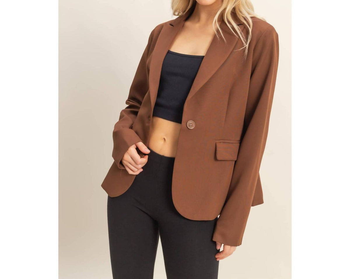 Hyfve - Single Button Blazer