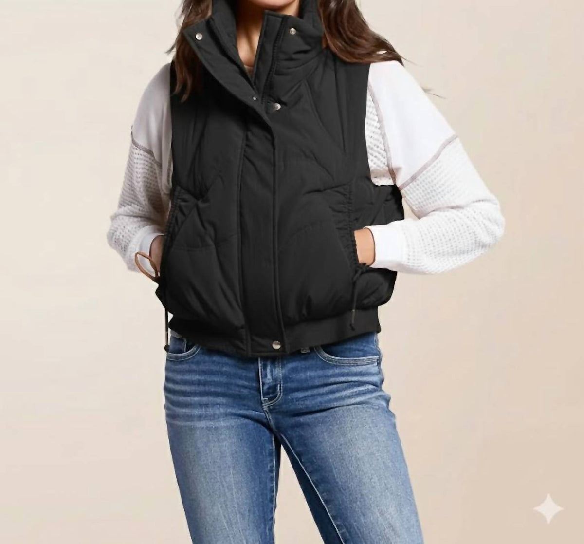 Hyfve - Wave Quilted Puffer Vest