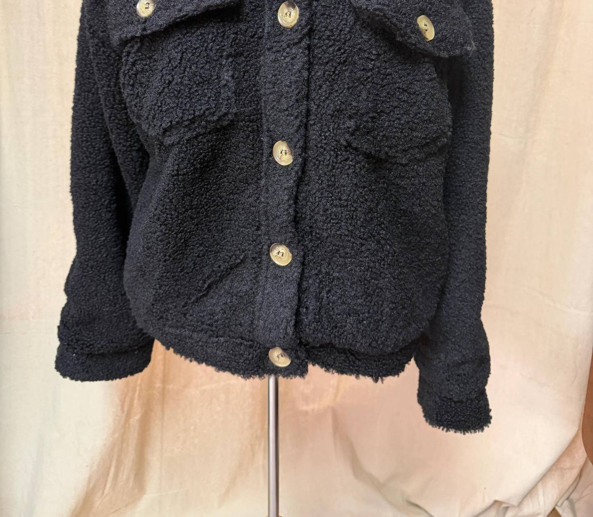 Hyfve - Women's Sherpa Button Front Jacket