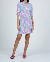 Ibkul - Gloria Elbow Sleeve Dress - casual - dress - clothing - dresses