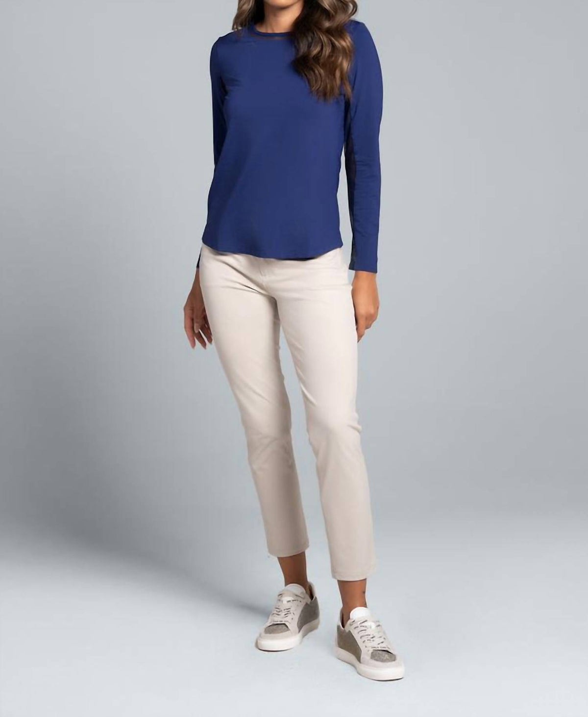 Ibkul - Solid Mesh Top