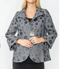 Ic Collection - 1 Button Jacket With Side Pocket