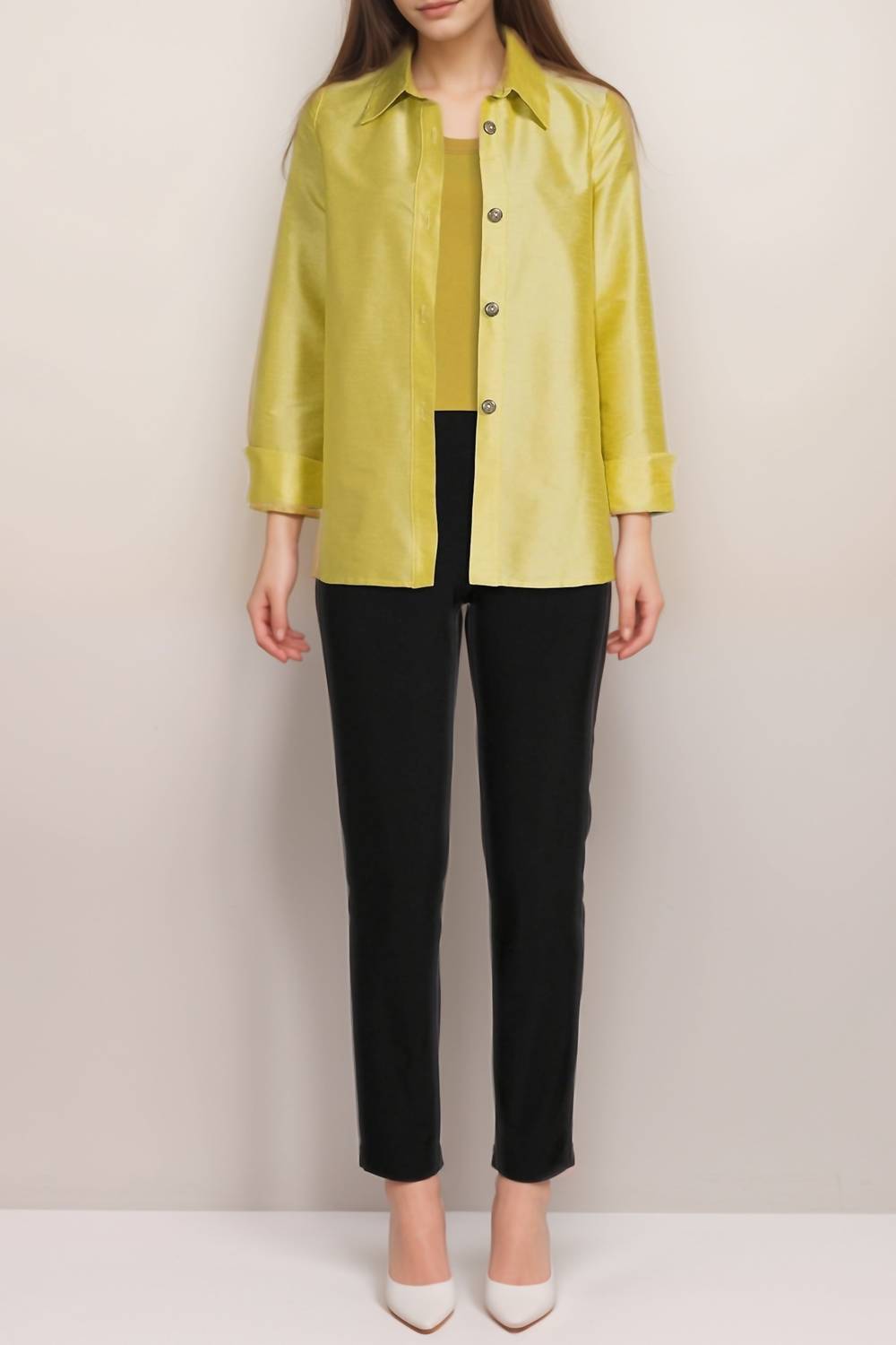 Ic Collection - Cuff And Back Placket Detail Jacket