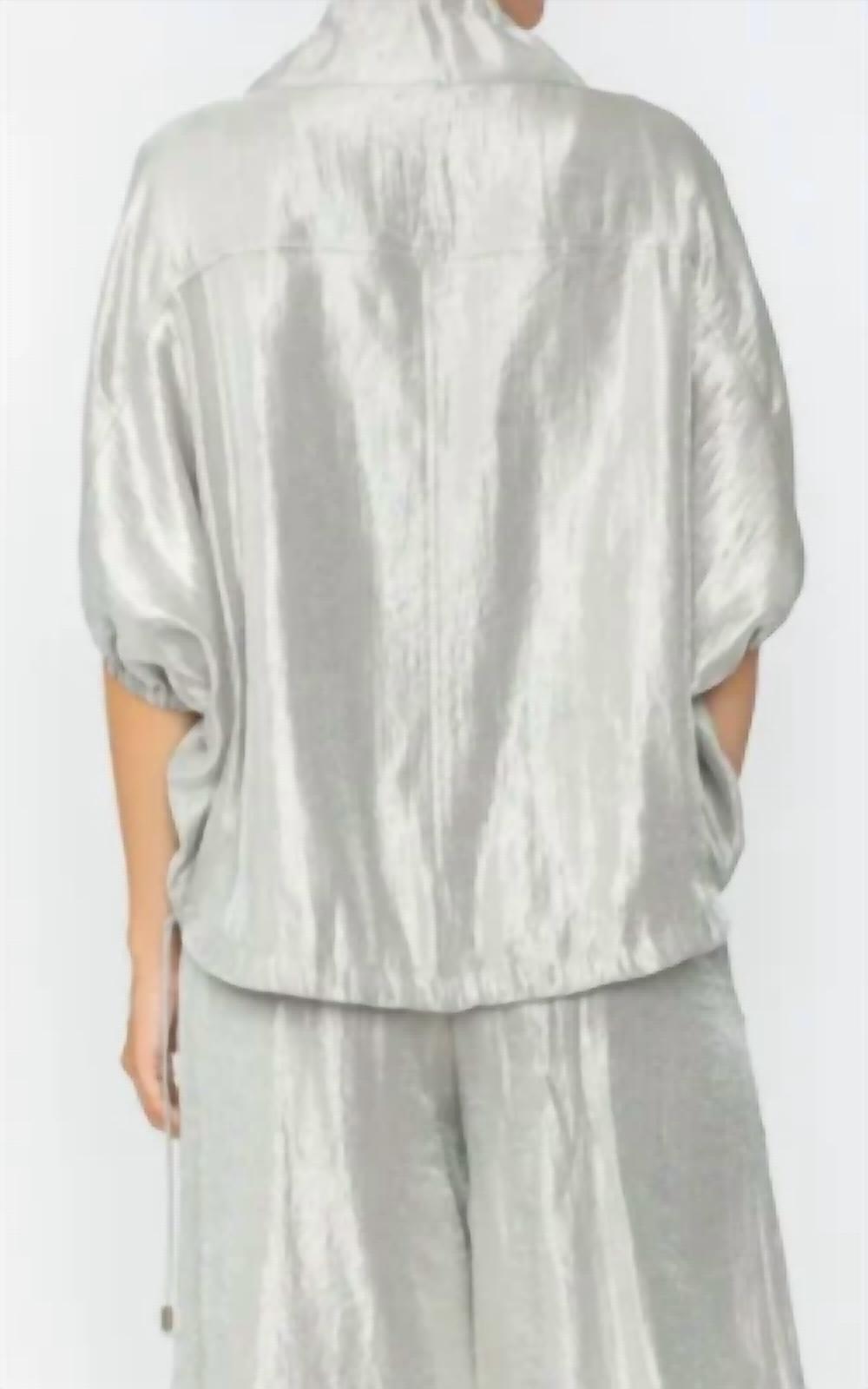 Ic Collection - Metallic Shimmer Jacket