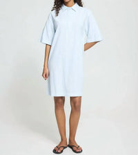 Ichi - Classic Collar Shirt Dress