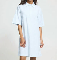 Ichi - Classic Collar Shirt Dress