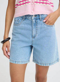 Ichi - Kara Denim Shorts