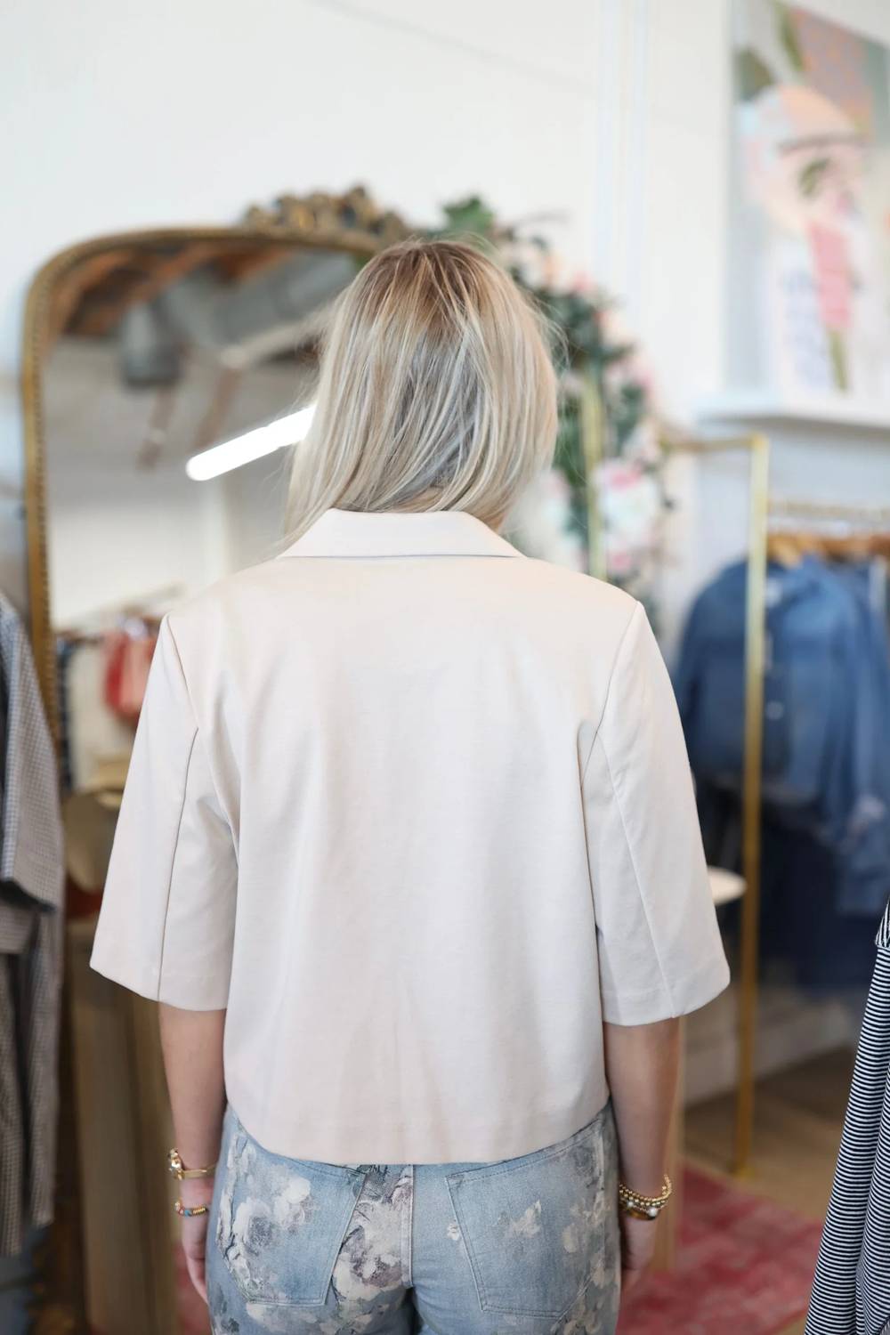 Ichi - Melanie Blazer Top