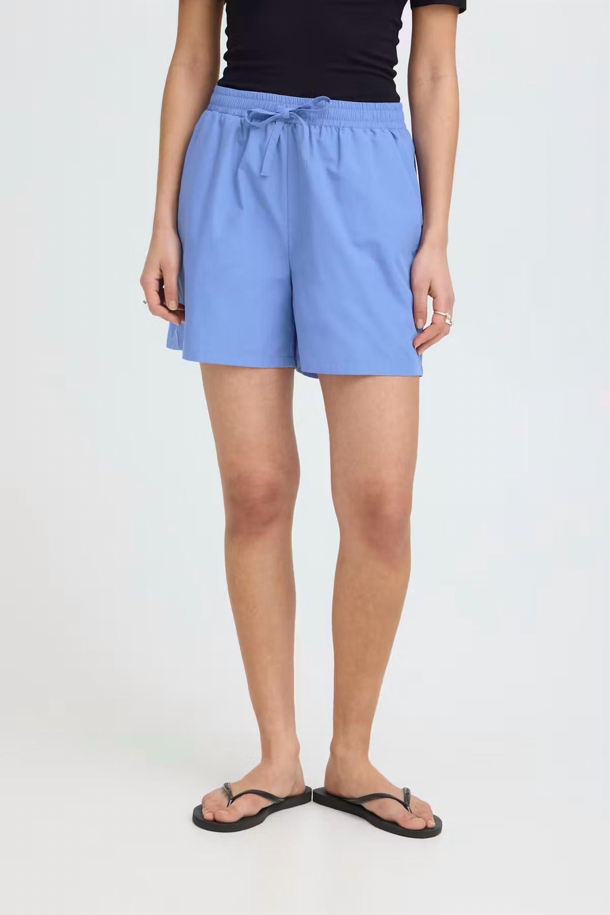 Ichi - Sky Relaxed Shorts