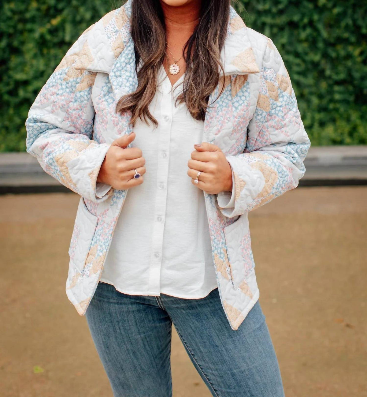 Ida Mae Home - Adeline Quilted Jacket