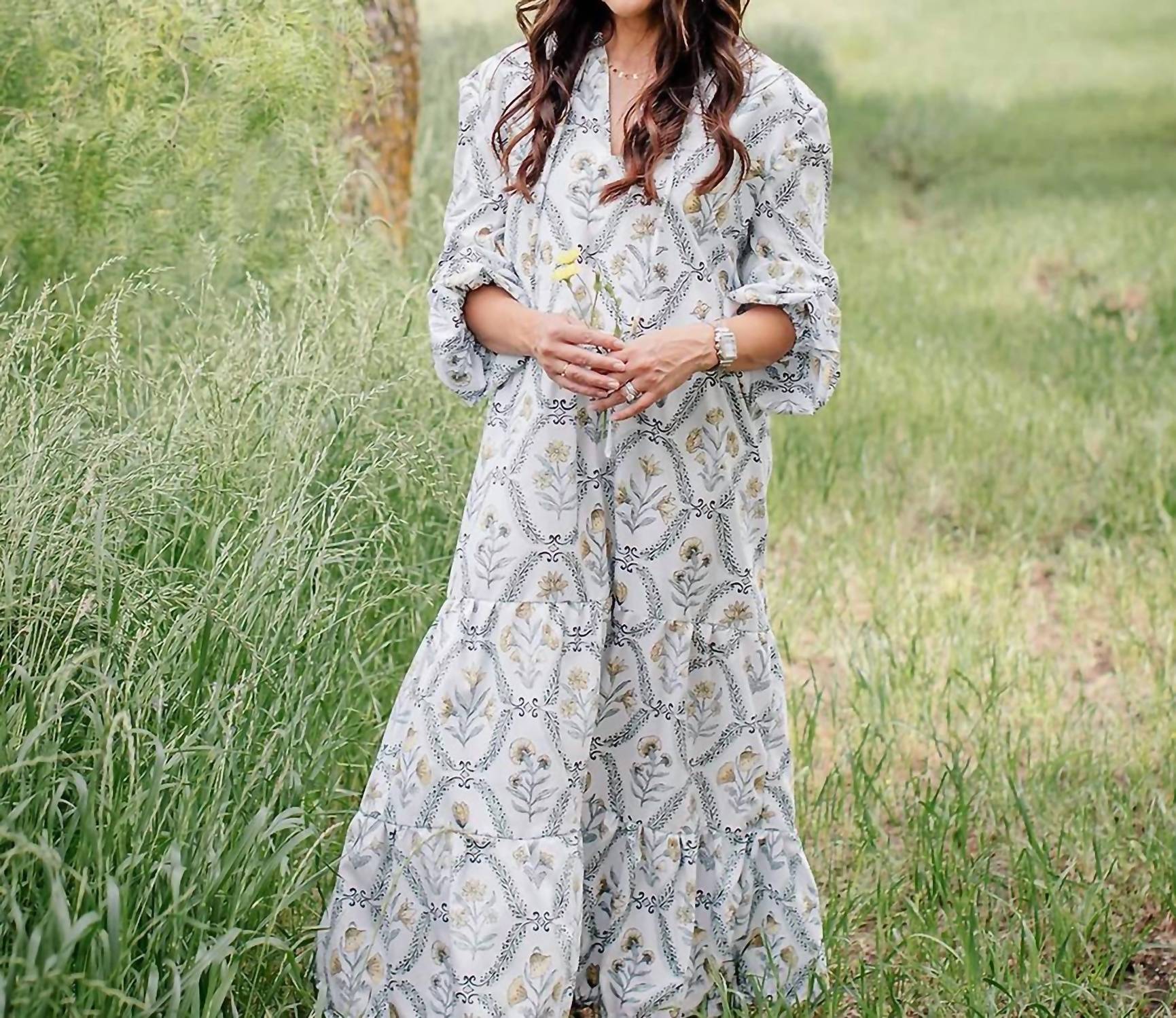 Ida Mae Home - Charlotte Maxi Dress - clothing - dresses - floral